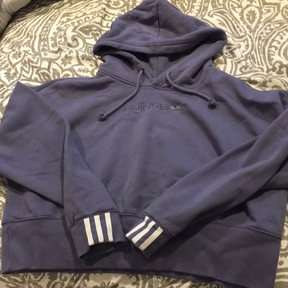 Women’s Adidas Crop Top Sweatsuit with/sweatpants